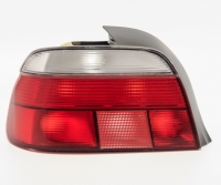 Ліхтар задній лівий BMW e39 до 2000 (красно-білий)