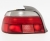 Ліхтар задній лівий BMW e39 до 2000 (красно-білий)