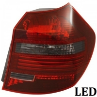Ліхтар задній правий BMW 1 (E81 / E87) с 2007 красно-димчастий LED