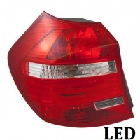 Ліхтар задній лівий BMW 1 (E81 / E87) с 2007 красно-білий LED