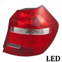 Ліхтар задній правий BMW 1 (E81 / E87) с 2007 красно-білий LED
