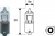 Автолампа H6W, 12V 6W, цоколь BAX9s Автолампа H6W, 12V 6W, цоколь BAX9s