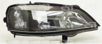 Фара права Н7+НВ3 черн. рант Opel Astra G