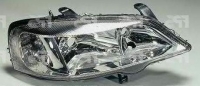 Фара права Н7+НВ3 хром. рант Opel Astra G