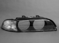 Скло фари правої BMW 5 e39 до 2000 г (білий поворот) Скло фари правої BMW 5 e39 до 2000 г (білий поворот)