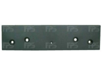 Накладка бампера переднього під номерний знак