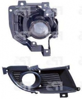 Фара протитуманна права по 2006 комплект з решіткою Mitsubishi Lancer IX 2004-2008