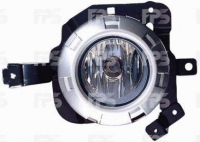 Фара протитуманна ліва Н11 з рамкою (EUR/JAPAN) Mitsubishi L200