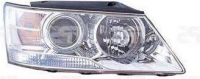 Фара права Н7+Н1 з електрокорректором Hyundai Sonata 2008-2010