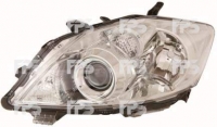 Фара ліва ел. хром. відбивач Toyota Auris 2010-2012