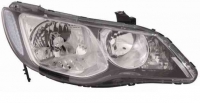 Фара права НВ3+НВ4 (чорна) HONDA CIVIC 2006-2009 
