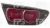 Ліхтар задній лівий внутрішній красно-чорний Mitsubishi Lancer X