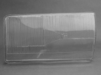 Скло фари лівої Mercedes 123 (прямокутний малюнок)