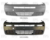 Бампер передній тип Trafic (без отворів під повторювачі, без отворів під противотуманки) окрім 2,5TDI