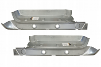 Підніжка ліва з підсилювачем порогу Mercedes Sprinter / VW LT (Мерседес Спринтер / Фольксваген ЛТ) 1995-2006