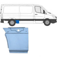 Ремчастина арки правої нижня (L2 база) Mercedes Sprinter 906 (Мерседес Спрінтер 906) після 2006