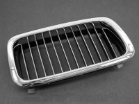 Решітка (ноздрі) ліва хром / хром / чорна BMW 7 e38 (БМВ е38) до 1999 51138172279