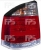 Ліхтар задній лівий біло-червоний (Sedan) Opel Vectra C