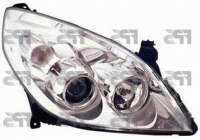 Фара права Н7+Н1 хром. відбивач Opel Vectra C