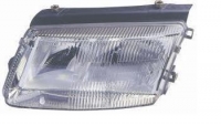 Фара ліва Н7+Н1 рифлений розсіювач (без противотуманной фарой) VW Passat B5
