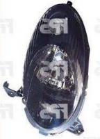 Фара права 2003-2008 чорний відбивач Nissan Micra 