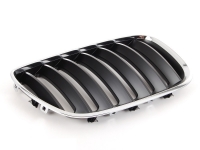 Решітка права BMW x5 e53 2003-2006 хром чорна 51137113734