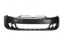 Передній бампер на VW Golf 6 (Фольксваген Гольф 6) з отворами парктроніка хетчбек