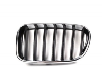 Решітка ліва (хром/чорний) BMW X3 F25 (БМВ Х3 Ф25) 2010-2014 51117210725