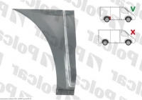 Ремчастина задньої правої арки Opel Vivaro / Renault Trafic / Nissan Primastar 2001-2014 коротка база Ремчастина задньої правої арки Opel Vivaro / Renault Trafic / Nissan Primastar 2001-2014 коротка база