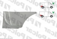 Ремчастина задньої правої арки Opel Vivaro / Renault Trafic / Nissan Primastar 2001-2014 за колесом Ремчастина задньої правої арки Opel Vivaro / Renault Trafic / Nissan Primastar 2001-2014 за колесом