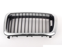 Решітка (ноздрі) ліва хром / чорна BMW 7 e38 (БМВ е38) до 1999 51138125811
