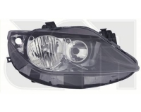 Фара права ел. H7+H7 чорна