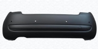 Бампер задній Fiat 500 (Фіат 500) 2007-2015 (отв. під парктронік)