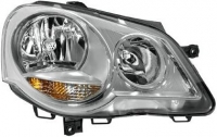 Фара права Н7+Н1 хром.відбивач VW Polo 2005-2009 HB