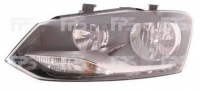 Фара ліва Н7+Н7, електрокорректор, (Double)