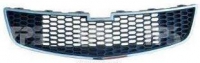 Решітка середня в бампер хром/черн (між логотипом та номером)