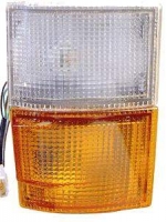 Покажчик повороту + габарит лівий жовто-білий  Toyota Hi-Ace