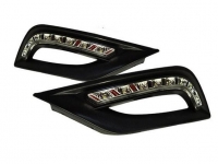 Фара денного світла ліва + права з отв. п/тум  (комплект) Hyundai Sonata YF (Хюндай Соната) 2011-2014