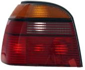 Ліхтар задній лівий жовто-червоний (HB+Cabrio) VW Golf 1991-1997