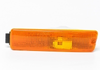 Покажчик повороту в бампер жовтий лівий Фольксваген Гольф 2 / Джетта 2 (Volkswagen Golf 2 / Jetta 2) 1989-1991