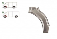 Ремкомплект переднього підкрилка лівого VW T5 (Фольксваген Т5) 2003-2009