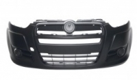 Передній бампер Fiat Doblo після 2010 (чорний) Передній бампер Fiat Doblo після 2010 (чорний)