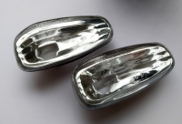 Повторювачі поворотів прозоро - матові овальні Mercedes Повторювачі поворотів прозоро - матові овальні Mercedes
