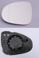 Скло (вкладиш, дзеркальний елемент) дзеркала лівий VW Touareg (Фольксваген Туарег) 2010-2017