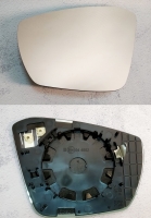 Вкладиш (скло, дзеркальний елемент) дзеркала лівого Skoda Octavia A7 (Шкода Октавія А7) 2013-2019