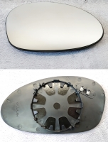 Вкладиш (дзеркальний елемент) дзеркала правого BMW e46 M3 / e90 / e91 / e81 / e82 / e87 / e88 до 2009 хром