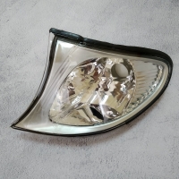 Покажчик повороту лівий BMW E46  (хром вставка)  2001-2005 