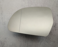 Вкладиш (скло, дзеркальний елемент) лівого дзеркала з підігрівом Skoda Octavia A5 (Шкода Октавія А5) 2008-2014