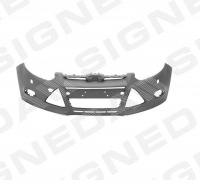 Передній бампер з отворами для омивачів Ford Focus MK3 (Форд Фокус МК3) 2010-2014