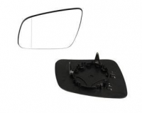 Вкладиш дзеркала (скло, дзеркальний елемент) лівий Mersedes C-klasse W204 (Мерседес Ц-клас) 2007 - 2009